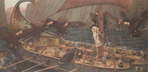 Ulysses and the Sirens (mk41), John William Waterhouse